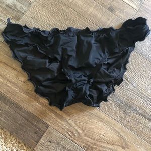 Victoria’s Secret black bikini bottom